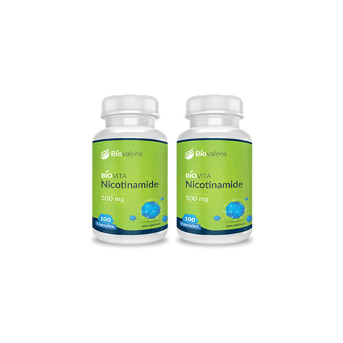 2 x NICOTINAMIDE. ECONO PACK (200 capsules)
